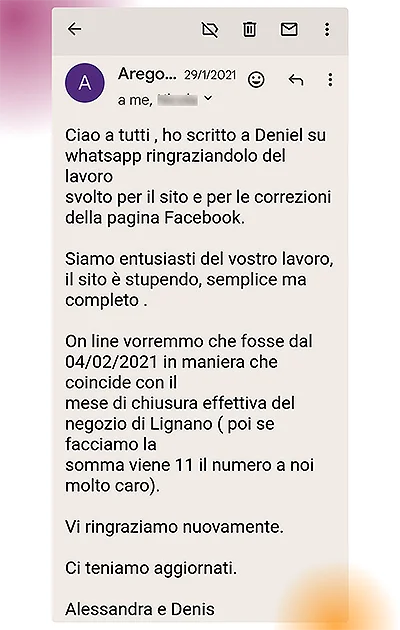 Recensione su sviluppo del sito web su misura con Den Design: Design per distinguerti Recensione su sviluppo del sito web su misura con Den Design: Design per distinguerti